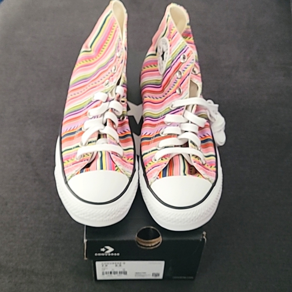 Multicolor Hi-Top Chuck Taylors